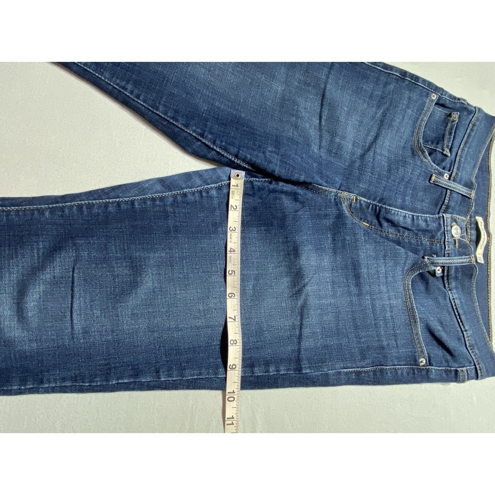 Levi's Shaping 315 Women's Bootcut Jeans Dark Wash Blue Mid Rise 5-Pocket - Picture 3 of 12